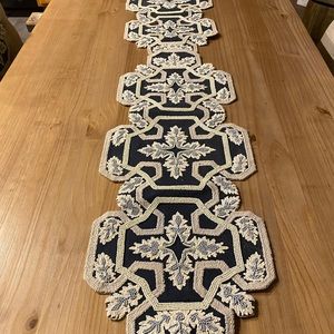 Pier 1 Beaded Sequin Table Runner